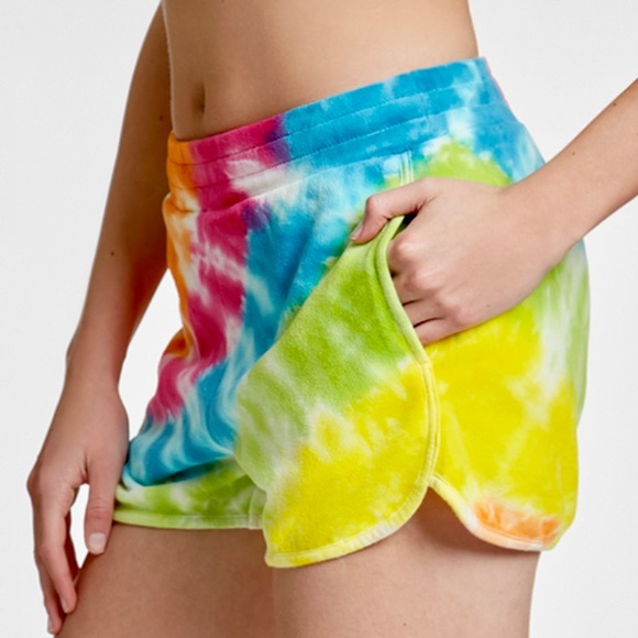 JUICY COUTURE Tie Dye Shorts - Picture 1 of 7